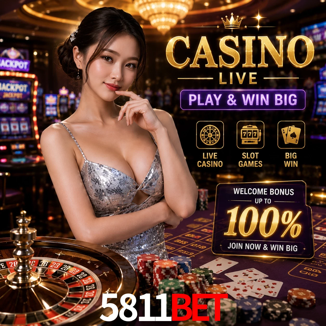Aplicativo móvel 5811bet para iOS e Android